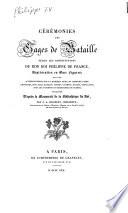 Cérémonies des gages de batailles