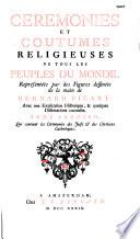 Ceremonies et coutumes religieuses de tous les peuples du monde