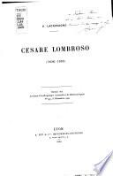 Cesare Lombroso (1836-1909).