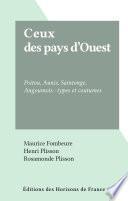 Ceux des pays d'Ouest
