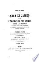 Cham et Japhet