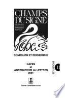 Champs du signe