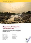 Changement climatique dans le Bassin du Congo