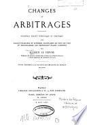 Changes et arbitrages