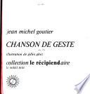 Chanson de geste