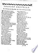 Chanson Nouvelle. Sur les Patriotes des Pays-Bas