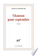Chanson pour septembre