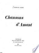 Chansons d'amant