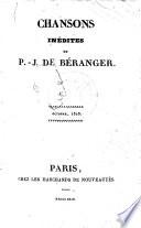 Chansons inédites