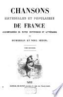 Chansons nationales et populaires de France