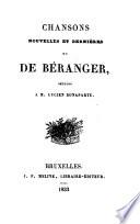 Chansons nouvelles et dernières