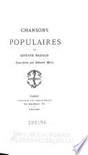 Chansons populaires