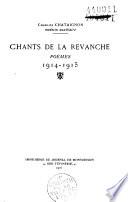Chants de la revanche