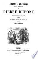 Chants et chansons (poésie et musique)