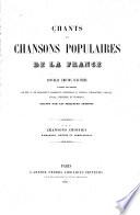 Chants et chansons populaires de la France