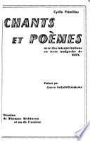 Chants et poèmes