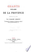 Chants populaires de la Provence