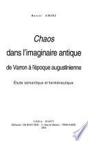Chaos dans l'imaginaire antique