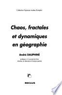 Chaos, fractales et dynamiques en géographie