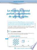 chap.10 - Le modèle du cristal parfait: empilements de sphères rigides