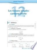 chap.12 - Les liaisons simples carbone-azote