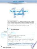 chap.14 - Espaces vectoriels euclidiens