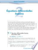 chap.2 - Equations différentielles linéaires