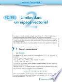 chap.2 - Limites dans un espace vectoriel