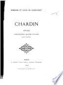 Chardin. Étude contenant quatre dessins gravés à l'eau-forte