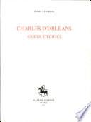 Charles D'orleans Joueur D'echecs
