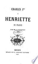 Charles Ier et Henriette de France
