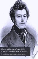 Charles Rogier (1800-1885) d'après des documents inédits