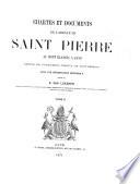 Chartes et documents de l'abbaye de Saint-Pierre au mont Blandin à Gand depuis sa fondation jusqu'à sa suppression