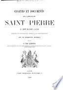 Chartes et documents de l'abbaye de Saint Pierre au Mont Blandin à Gand depuis sa fondation jusqu'à sa surpression avec une introduction historique publiés