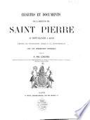 Chartes et documents de l'abbaye de St. Pierre au mont Blandin à Gand depuis sa fondation jusqu'à sa suppression