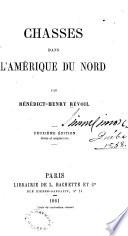 Chasses dans l'Amérique du Nord