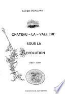 Chateau-la-Valliere sous la revolution, 1789-1799