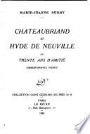 Chateaubriand et Hyde de Neuville