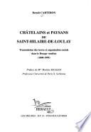 Châtelains et paysans de Saint-Hilaire-de-Loulay