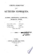 Chefs-d'oeuvre des auteurs comiques