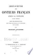Chefs-d'oeuvre des conteurs français après La Fontaine (XVIIIe siècle)