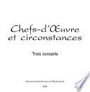 Chefs-d'oeuvre et circonstances