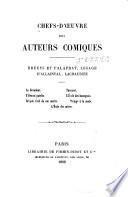 Chefs-d'Œuvre des auteurs comiques