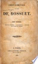 Chefs-d'œuvre oratoires de Bossuet