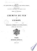 Chemins de fer de l'Europe