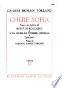 Chère Sofia