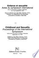 Childhood and sexuality