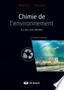 Chimie de l'environnement