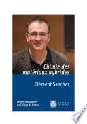 Chimie des matériaux hybrides