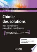 Chimie des solutions